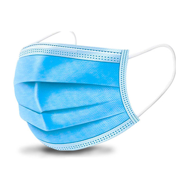 Masker 3 Lapis Pelindung Sekali Pakai Non Woven